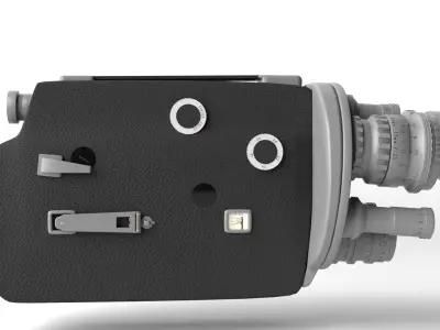 Cine Kodak Model K100  FILM Movie Camera 3D model