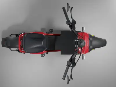 HONDA ZOOMER E Low-poly 3D model