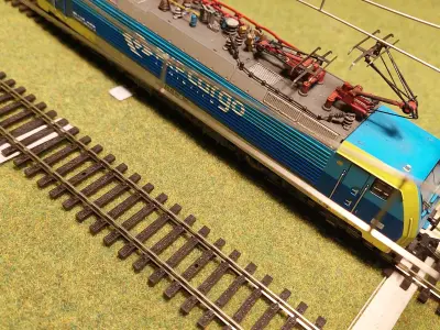 Cantenery Gantry two track wide 1-87 FDM 3D print model