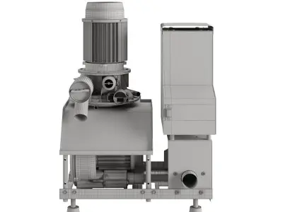 Turbo Smart suction motor - Cattani 3D model