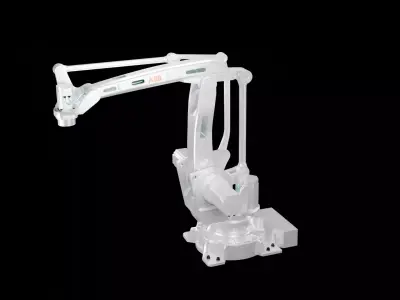 ABB IRB 460 Industrial High Speed Robotic Arm  3D model