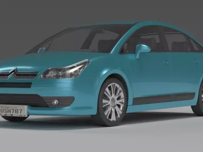 Citroen C4 3D model