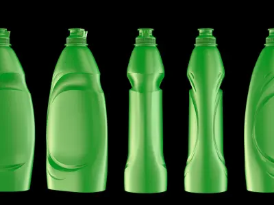 Detergent Bottle 750 ml 3D model
