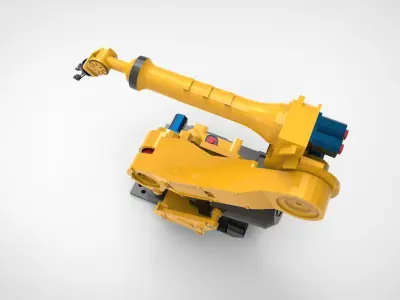 Industrial robot arm 1 3D model