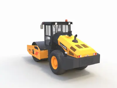  Road Roller 3  3D model