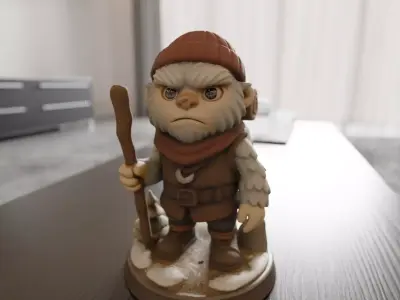 traveling yeti 3D print model