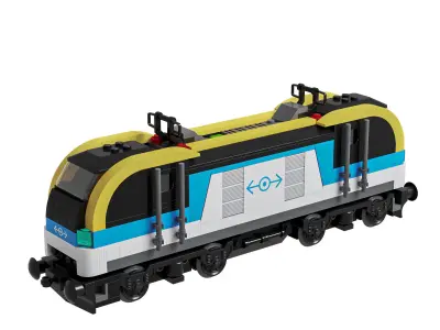 60336 Freight Train 3D model
