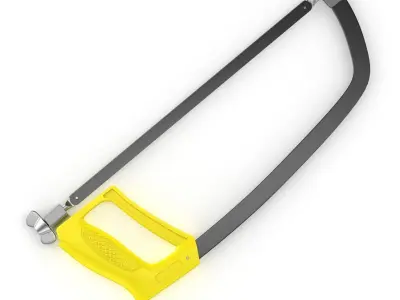 Hacksaw saw 3D model