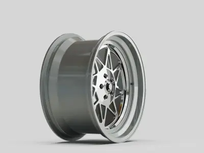 Wheelie tuning rims kooper 3D model
