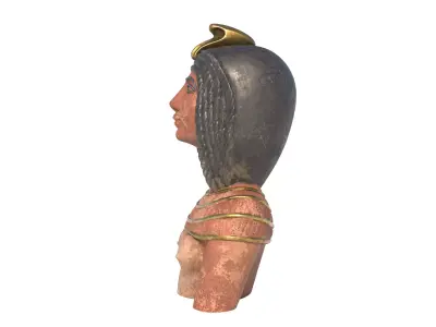 queen kiya Low-poly 3D model