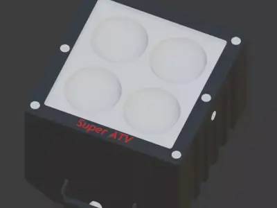 Super ATV Pod 3D model