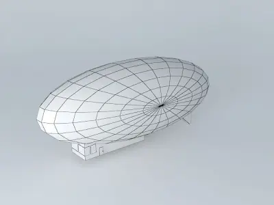 blimb airship Free 3D model