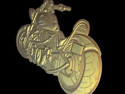 Chopper Suitable for embossing Hot Foil Technique 3D model