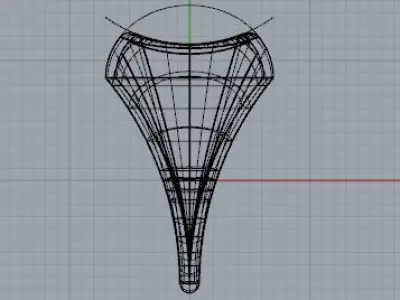Anello Sweep2 con traforo Free 3D model