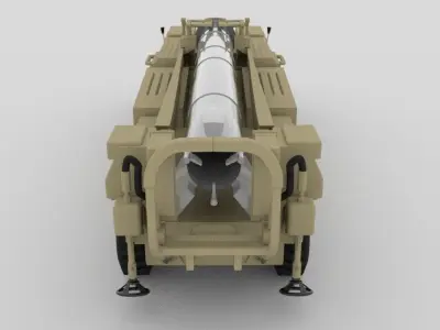 9p117 elbrus Low-poly 3D model