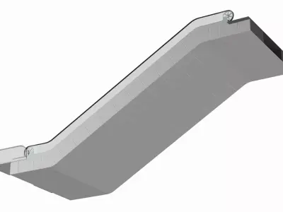 Equipment Dual Escalator 3D model