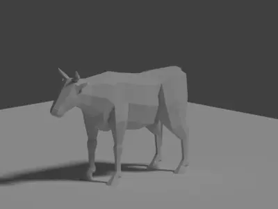 Lowpoly Animals and Dinosaurs Free low-poly 3D model