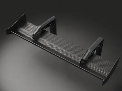 Racing damper tuning spoiler auto bahn rc  3D model