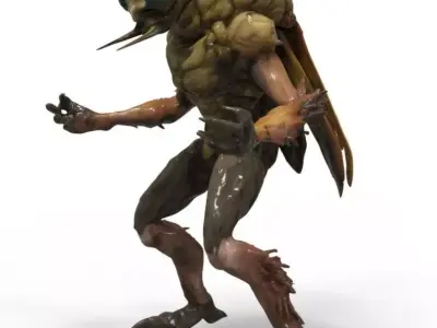 Monster Fly 3D model