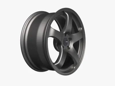 Enkei PF05 Wheel Rim 3D model