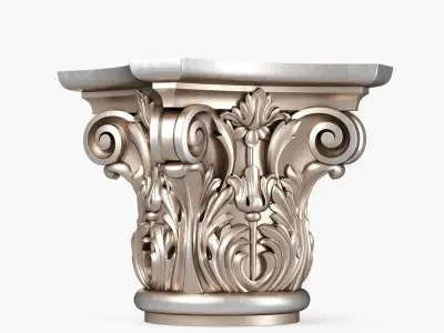 Column Capital 3D model purchase