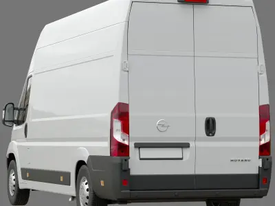 Opel Movano MAXI 2021 3D model
