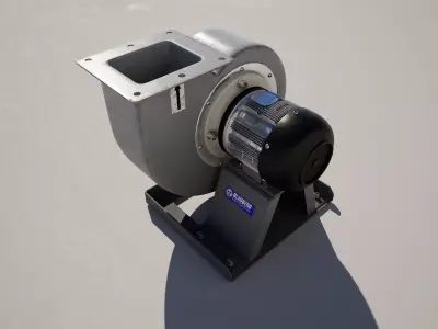 Centrifugal Fan 3D model purchase