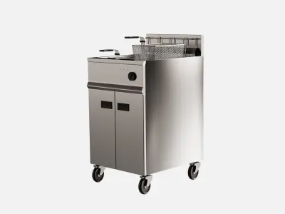  industrial fryer 3D 3D model