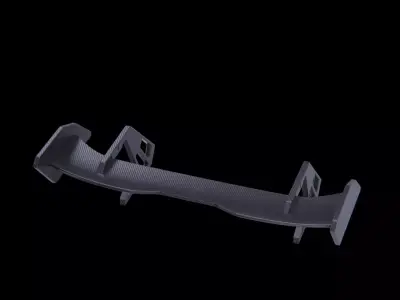 Spoiler bodykit car vehicle industrial 3D model