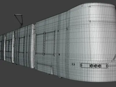 Stadler and Flexity trams 3D Model Pack