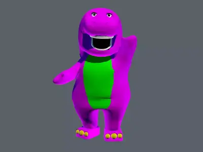 Barney The Dinosaur Free 3D model