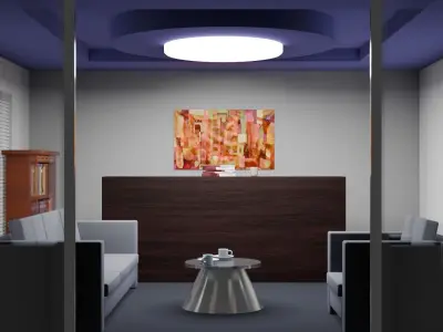 Interior 3D model