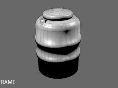 Plastic Water Tank 3 3D model