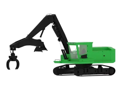 Forestry Swing Machine 3D model