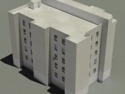 Building Low-poly 3D model shop