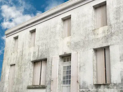 Old House - Building Realistic Asset Free low-poly 3D model