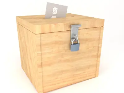 ballot box collection  3D Model Pack