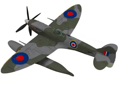 Supermarine Spitfire Mk-Vb Floatplane 3D model