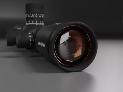 Sniper Scope 3D model shop