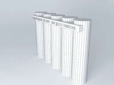 Liquid Sugar Factory Free 3D model