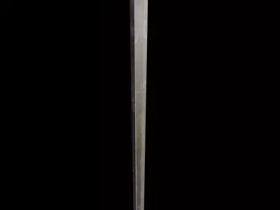 Gothic Sword 3D Model - High-Quality Fantasy Weapon 3D model