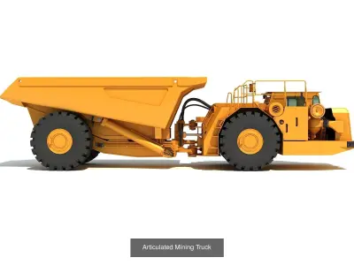 Industrial Vehicles 3D Models 3D Model Pack purchase