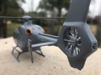 EC135 HELICOPTER SCALE MODEL 1 48 ASSEMBLY KIT 3D print model