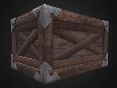 Medieval create Low-poly 3D model
