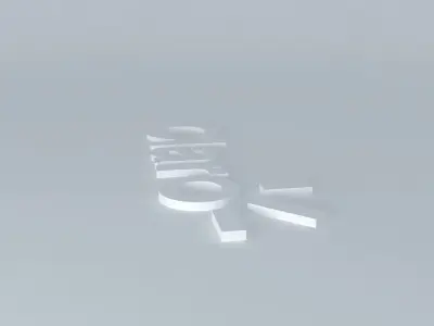 Logo Clear Free 3D model