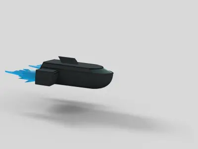 Among Us Spaceship 3D model
