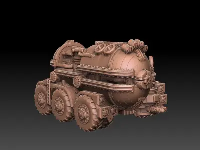 Extra Ordinatus Tolered Mobile Megacannon 3D print model