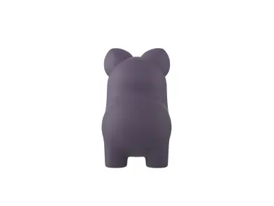 Black Cat Character 3D model