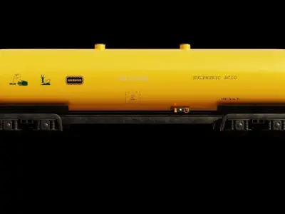 Realistic wagon model 3D optimized UE4 textures 4K Low-poly  Low-poly 3D model