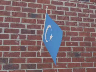 Kokbayraq flag 3D model